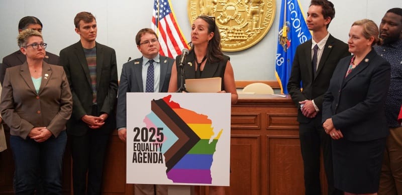 Wisconsin lawmakers unleash flurry of pro-LGBTQ+ legislation