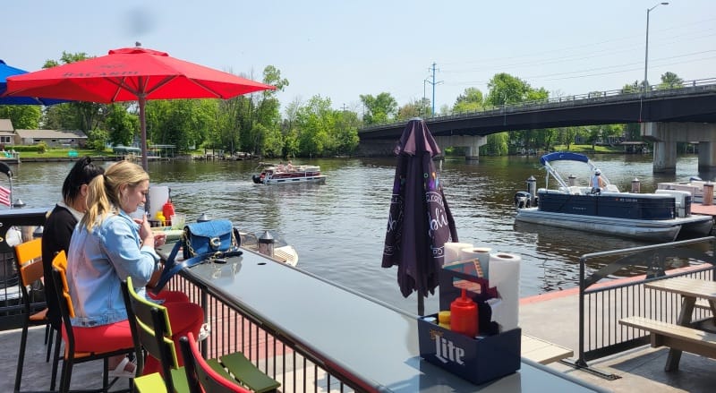 Take a lovely drive to Freemont, enjoy a fine meal at The Bridge