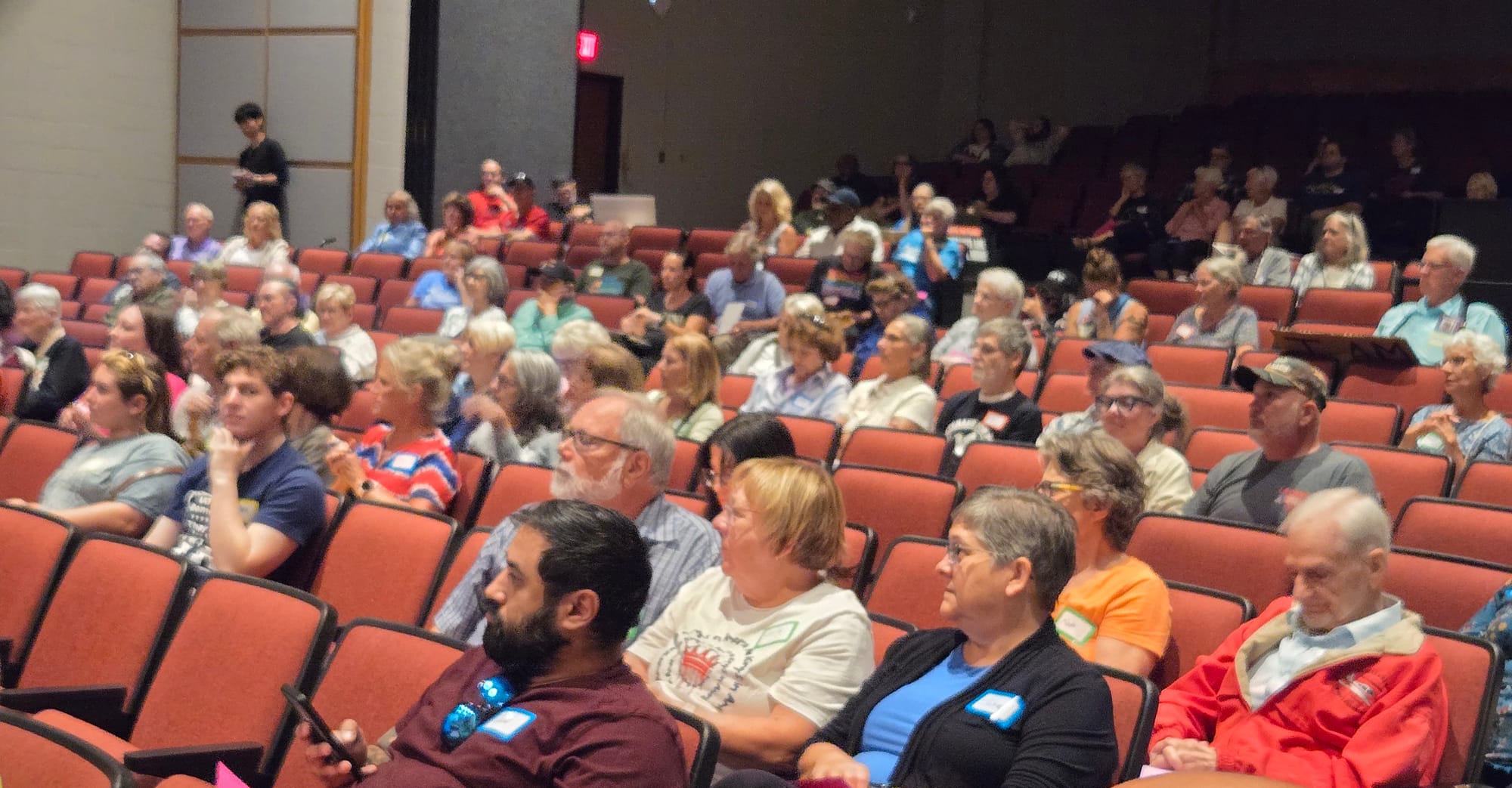 Democrats hold town hall to decry Tony Wied's absence, GOP's cuts to social programs