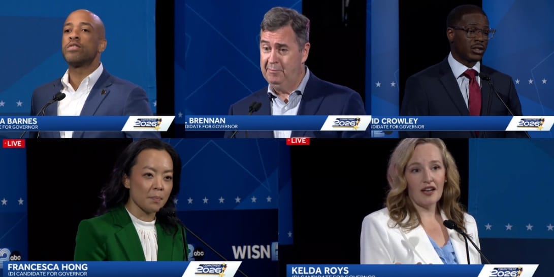 Wisconsin Democratic candidates for governor debate, mostly hold back direct attacks