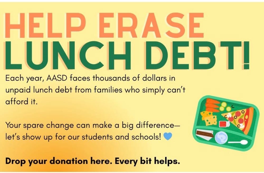 Local neighborhood group pitches in to raise money for school lunch debt relief post image