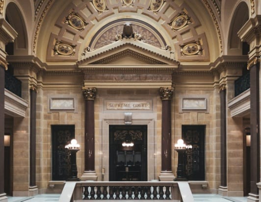 Tense but substantive: State Supreme Court candidates do battle in lone election debate post image