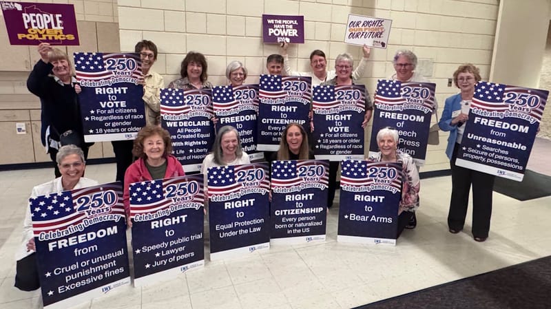 LWV, History Museum Celebrate Democracy at 'Constitution Square' post image